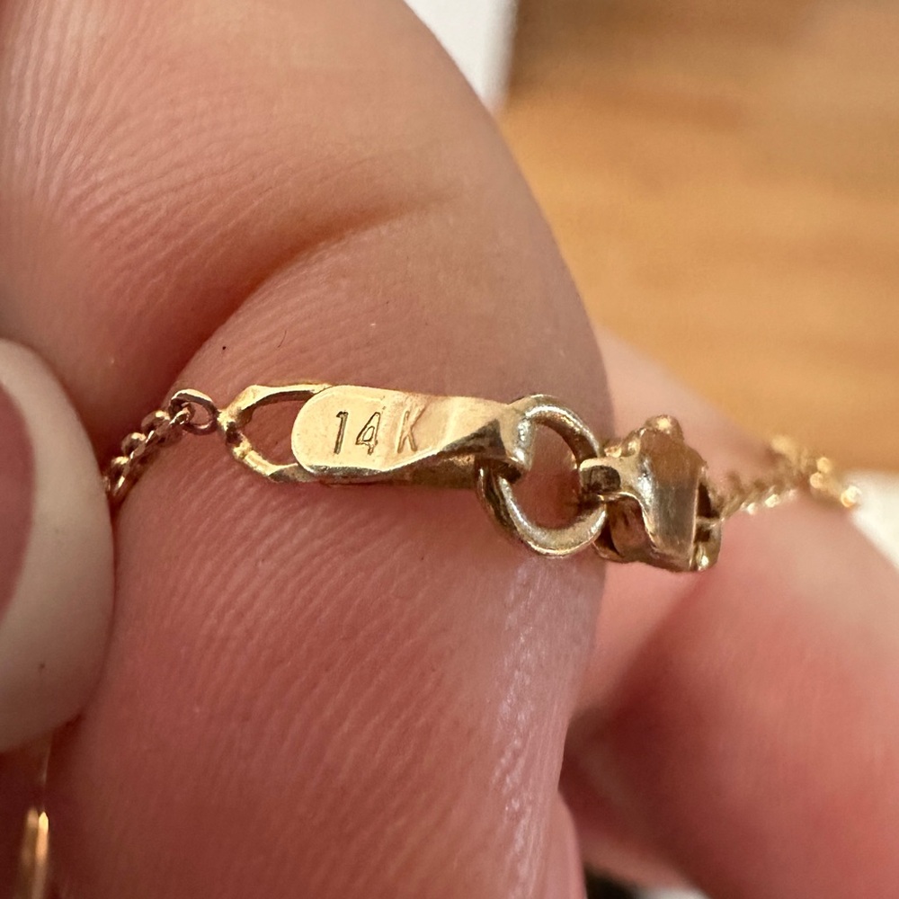 Artfully crafted chameleon, sliced diamond set in 14 karat rose gold - Picture 4 of 4